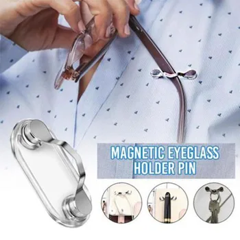 Magnetic Eyeglass Holder Hang Brooches Pin Bat shape Magnet Glasses Headset Line Clips Multi-function Portable Clothes Buckle
Magnetic Eyeglass Holder Hang Brooches Pin Bat shape Magnet Glasses Headset Line Clips Multi-function Portable Clothes Buckle