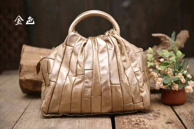 Arliwwi Designer 100% Genuine Leather Tote Shoulder Bags Female Vintage Women's Real Cow Leather Messenger Handbags GJ01 Arliwwi Designer 100% Genuine Leather Tote Shoulder Bags Female Vintage Women's Real Cow Leather Messenger Handbags GJ01