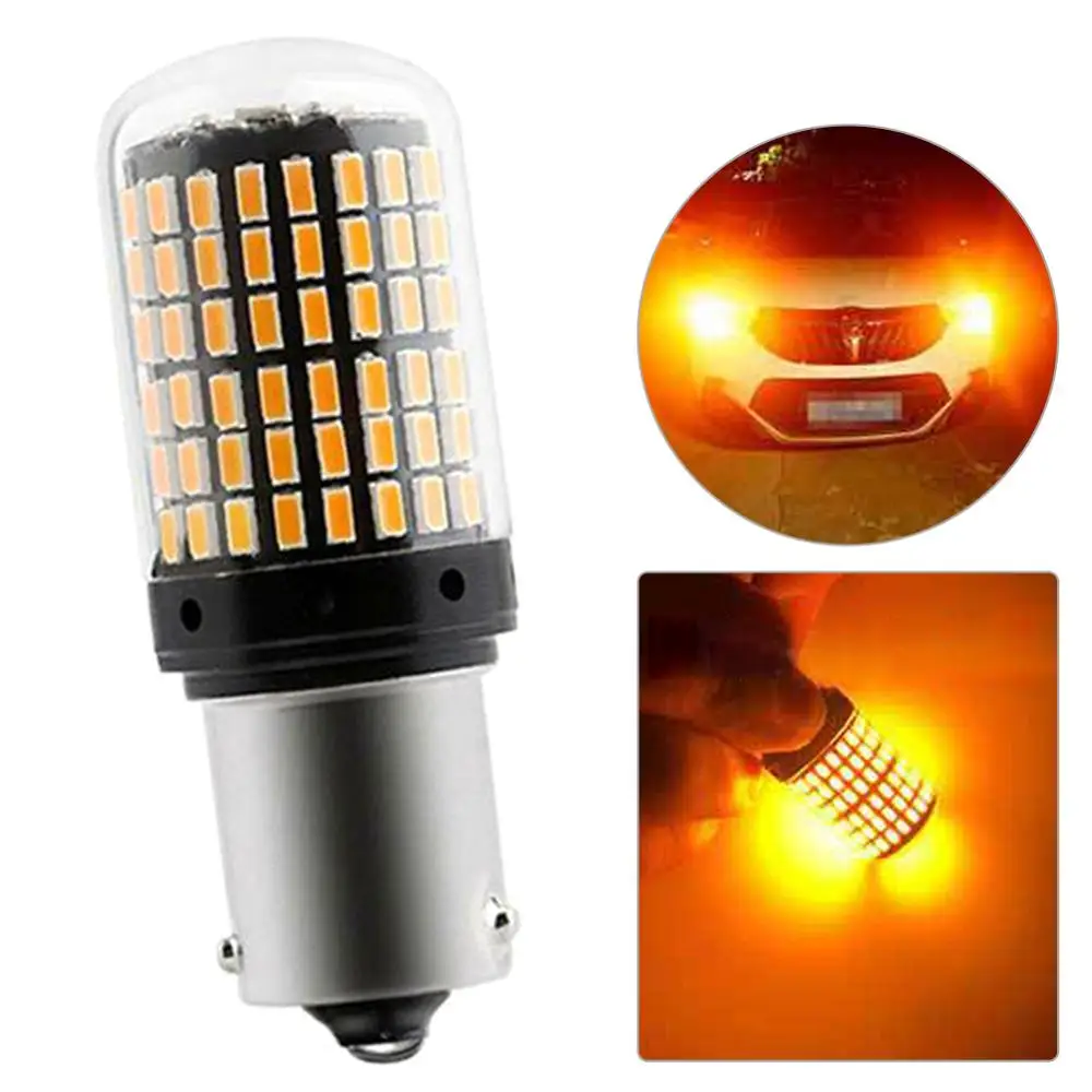 BAU15S 7507 Turn Signal Light PY21W 5009 Canbus No Error Led Bulb Amber Blinker 12V-24V 18W Front/ Rear Turn Signals
BAU15S 7507 Turn Signal Light PY21W 5009 Canbus No Error Led Bulb Amber Blinker 12V-24V 18W Front/ Rear Turn Signals