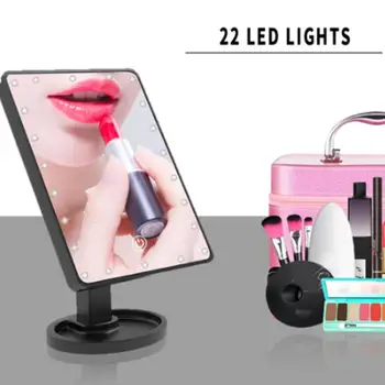 Square Benched Led Makeup Mirror With 22 Light Complement Touch Switch Makeup Dresser Mirror 360 Degree Rotating Makeup Mirrors
Square Benched Led Makeup Mirror With 22 Light Complement Touch Switch Makeup Dresser Mirror 360 Degree Rotating Makeup Mirrors
