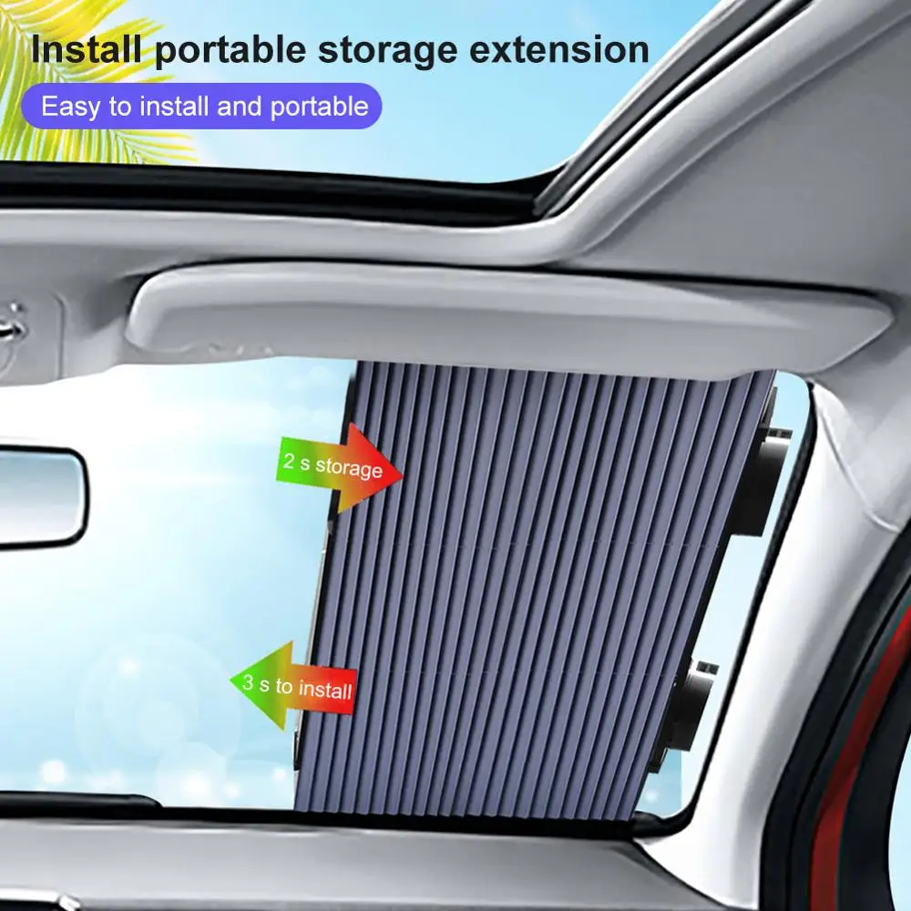 Car Retractable Windshield Anti-UV Car Window Shade Car Front Sun Block Auto Rear Window Foldable Curtain 46/65/70/cm Sunshade
Car Retractable Windshield Anti-UV Car Window Shade Car Front Sun Block Auto Rear Window Foldable Curtain 46/65/70/cm Sunshade