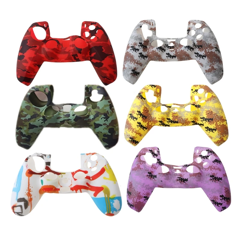 Colorful Handle Sleeve Silicone Case Skin Protective Cover for PlayStation PS5 62KA
Colorful Handle Sleeve Silicone Case Skin Protective Cover for PlayStation PS5 62KA