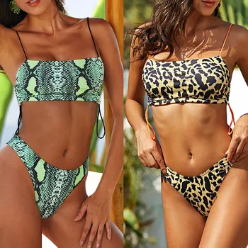 Summer Underwear Set Women Sexy Lingerie Snake Pattern Leopard Printed Push-Up Tube Top Two Pieces 2020 Bathing Suit 19Dec05
Summer Underwear Set Women Sexy Lingerie Snake Pattern Leopard Printed Push-Up Tube Top Two Pieces 2020 Bathing Suit 19Dec05