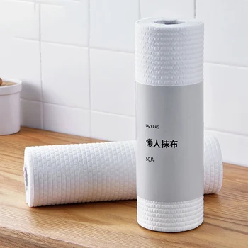 50PCS Disposable Non-Woven Fabric Cleaning Cloth Washing-free Towels Practical Rags Wiping Pad Kitchen Towel
50PCS Disposable Non-Woven Fabric Cleaning Cloth Washing-free Towels Practical Rags Wiping Pad Kitchen Towel