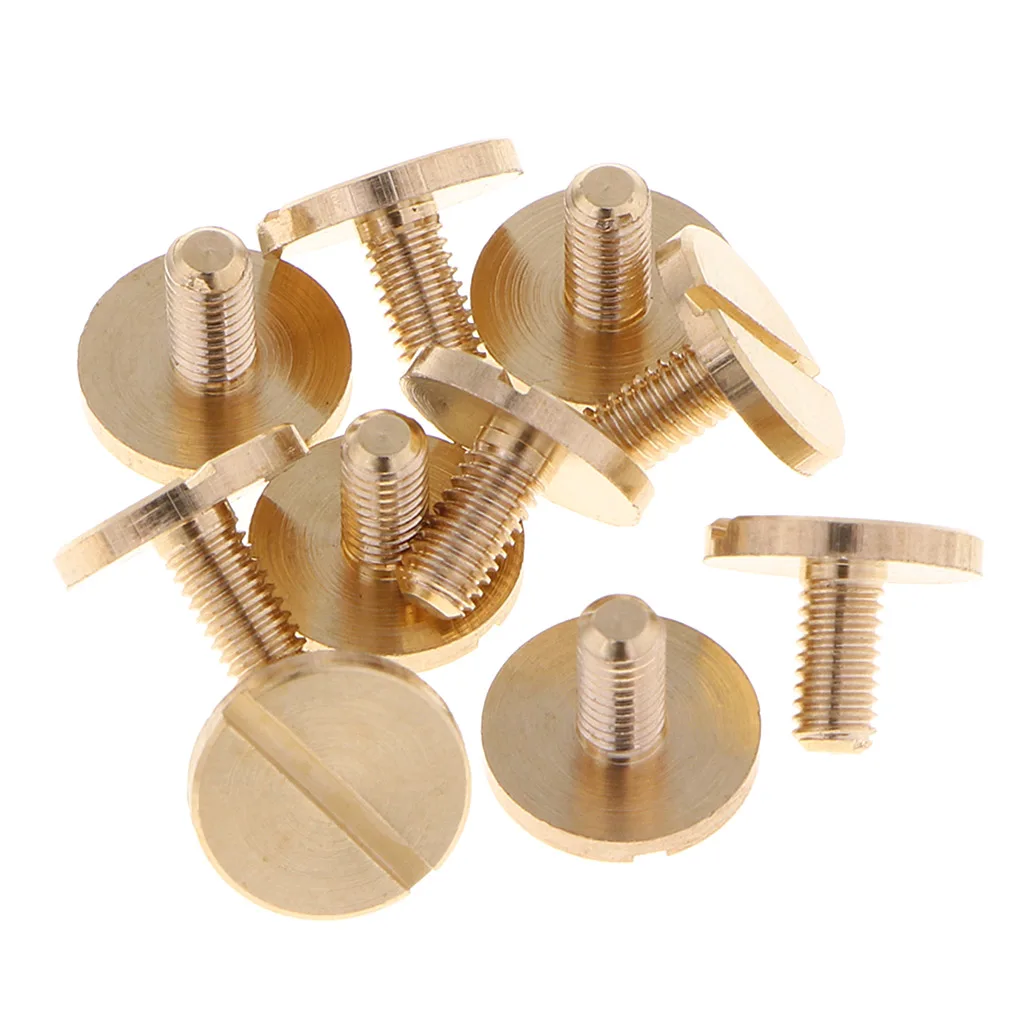 10Pcs 11.5mm Metal Stud Screwback Screw Rivet Silver Leather Craft DIY 10Pcs 11.5mm Metal Stud Screwback Screw Rivet Silver Leather Craft DIY