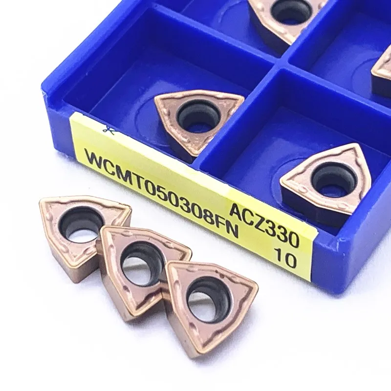 10PCS WCMT050308FN U drilling machine lathe parts tool turning carbide insert U drill special insert
10PCS WCMT050308FN U drilling machine lathe parts tool turning carbide insert U drill special insert