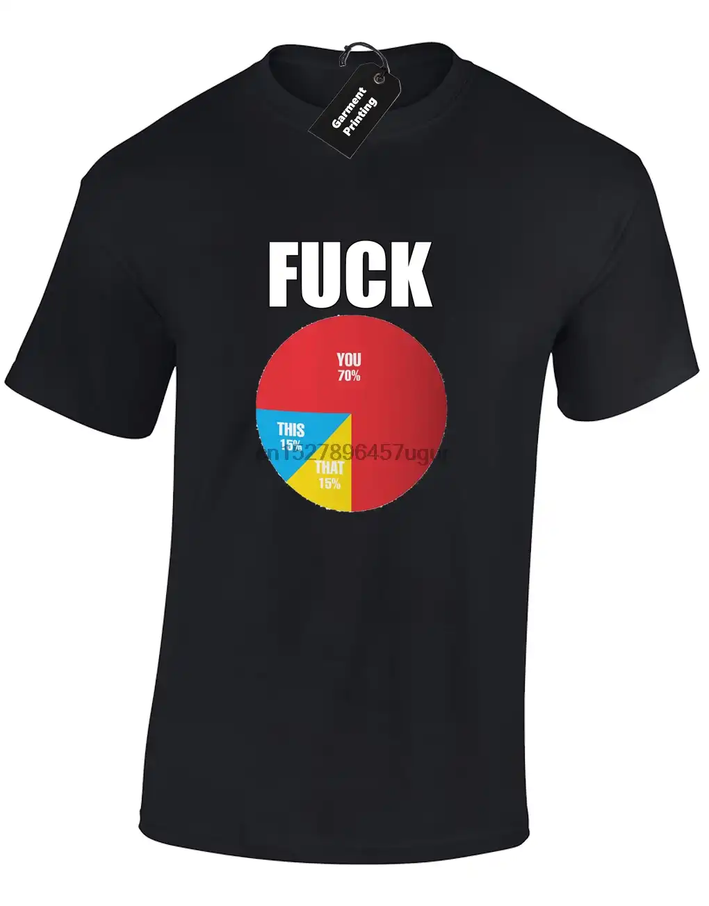 pie chart mens t-shirt funny rude joke design gift present idea