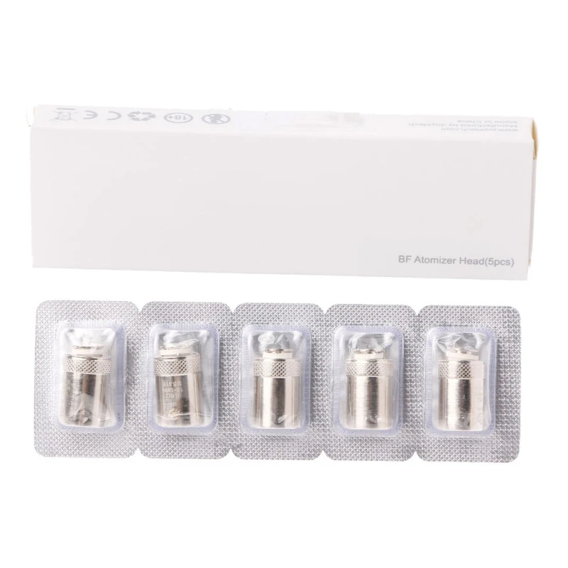 5Pcs/Set Replacement Coil Heads For Joyetech AIO CUBIS BF SS316 0.5/0.6/1.0/1.5 Ohm
5Pcs/Set Replacement Coil Heads For Joyetech AIO CUBIS BF SS316 0.5/0.6/1.0/1.5 Ohm