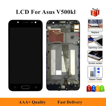 5.0“ For Asus ZenFone V Live V500KL LCD Display Digitizer Touch Panel Screen Assembly For Asus V500KL LCD With Frame
5.0“ For Asus ZenFone V Live V500KL LCD Display Digitizer Touch Panel Screen Assembly For Asus V500KL LCD With Frame