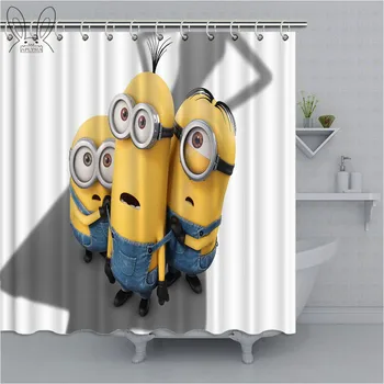 Polular Minion Shower Curtain 3D Cartoon For Kids Waterproof Bathroom Curtain Polyester Fabric Bath Curtain Shower Sets
Polular Minion Shower Curtain 3D Cartoon For Kids Waterproof Bathroom Curtain Polyester Fabric Bath Curtain Shower Sets