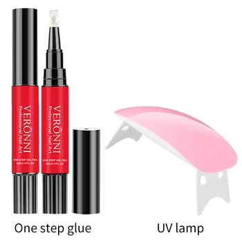 VERONNI New 3 In 1 One Step Nail Gel Set Nail with UV Lamp Lacquer Varnish No Base Top Coat Nail Gel
VERONNI New 3 In 1 One Step Nail Gel Set Nail with UV Lamp Lacquer Varnish No Base Top Coat Nail Gel