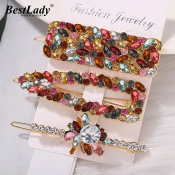Best lady Boho Shiny Crystal Hair Pins for Women Multi Color Glass Hair Jewelry Korean Metal Flowers Hair Clips Girls Barrettes
Best lady Boho Shiny Crystal Hair Pins for Women Multi Color Glass Hair Jewelry Korean Metal Flowers Hair Clips Girls Barrettes