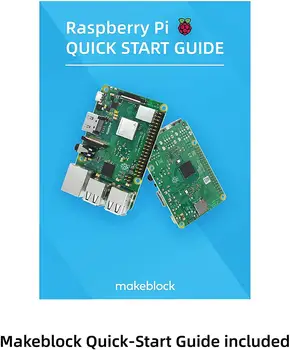 Makeblock Raspberry Pi 3 B+ Complete Starter Kit with Model B Plus Motherboard, 16GB Micro SD Card, 5V 3A On/Off Power Supply
Makeblock Raspberry Pi 3 B+ Complete Starter Kit with Model B Plus Motherboard, 16GB Micro SD Card, 5V 3A On/Off Power Supply