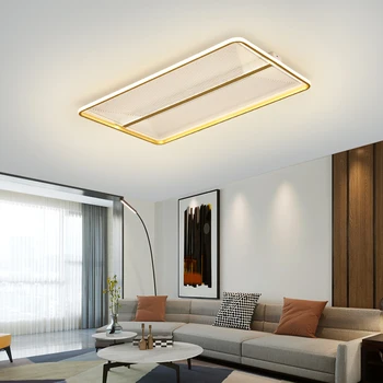 LED Ceiling Light For Living room Dining Bedroom Surface Mounte Lighting Morden Rectangle White/Black Remote Control Fixtures
LED Ceiling Light For Living room Dining Bedroom Surface Mounte Lighting Morden Rectangle White/Black Remote Control Fixtures