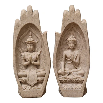 2pcs FengShui Home Decoration Office Buddha Hand Sculpture Accessories Living Room Tathagata India Resin Yoga Zen Statues
2pcs FengShui Home Decoration Office Buddha Hand Sculpture Accessories Living Room Tathagata India Resin Yoga Zen Statues