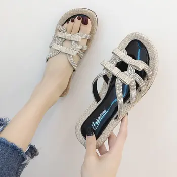Open Toe Outside Women Summer Slippers Concise Spring Autumm Flat Slides Solid Narrow Band Shoes
Open Toe Outside Women Summer Slippers Concise Spring Autumm Flat Slides Solid Narrow Band Shoes