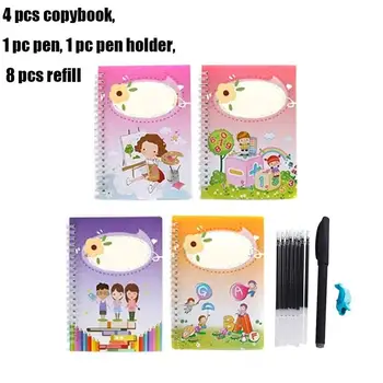 Magic writing paste, magic calligraphy that can be reused for handwriting, tracing book for writing children's calligraphic lett
Magic writing paste, magic calligraphy that can be reused for handwriting, tracing book for writing children's calligraphic lett