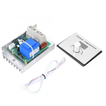 AC 220V 5000W SCR Digital Voltage Regulator 80A PLC Motor Speed Controller Dimming Dimmer Thermostat
AC 220V 5000W SCR Digital Voltage Regulator 80A PLC Motor Speed Controller Dimming Dimmer Thermostat
