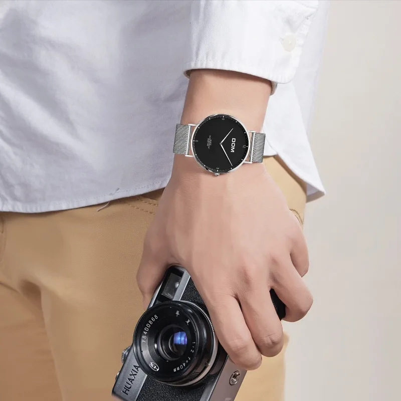 DOM Genuine Product Fashion MEN'S Watch Fashion Mesh Belt Quartz Watch Simple Watrproof Watch
DOM Genuine Product Fashion MEN'S Watch Fashion Mesh Belt Quartz Watch Simple Watrproof Watch