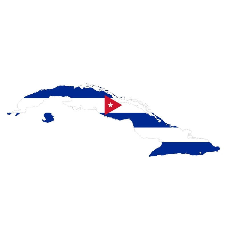 Personality Cuba Outline Flag Map Car Stickers Motorcycle Decals Waterproof Sunscreen Decals PVC 16.9cm X 5.8cm
Personality Cuba Outline Flag Map Car Stickers Motorcycle Decals Waterproof Sunscreen Decals PVC 16.9cm X 5.8cm