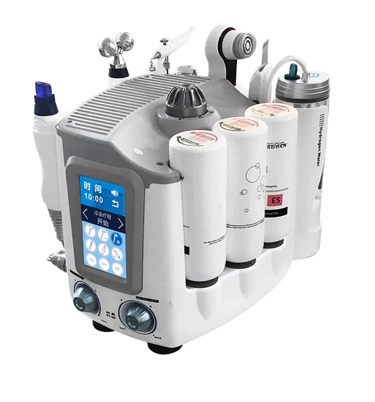 AQUASURE H2 oxygen machine hydrafacial device hydrogen BIO skin lifting and Deep cleansing (Can choose 6 in 1, 3 in 1 or 2 in 1)
AQUASURE H2 oxygen machine hydrafacial device hydrogen BIO skin lifting and Deep cleansing (Can choose 6 in 1, 3 in 1 or 2 in 1)