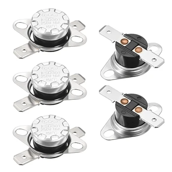 uxcell Temperature Control Switch , Thermostat , KSD301 150°C 10A , Normally Closed N.C 6.3mm Pin 5pcs
uxcell Temperature Control Switch , Thermostat , KSD301 150°C 10A , Normally Closed N.C 6.3mm Pin 5pcs