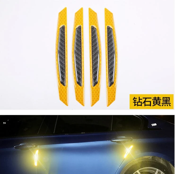 4PCS/Set of Car Reflector Anti-collision Warning Sticker Safety Sign Side Anti-scratch Door Anti-collision Sticker
4PCS/Set of Car Reflector Anti-collision Warning Sticker Safety Sign Side Anti-scratch Door Anti-collision Sticker