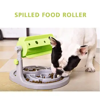 Slow Food Bowl Plastic Dog & Cat Toy Game Drum Type Hind&Find Refillable Pet Slow Feeder Interactive Adjustable Novelty
Slow Food Bowl Plastic Dog & Cat Toy Game Drum Type Hind&Find Refillable Pet Slow Feeder Interactive Adjustable Novelty