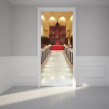 Self Adhesive 3d Door Sticker Home Church Decor Waterproof Wallpaper Print PVC Poster Wall Art Picture Suit For Children Room
Self Adhesive 3d Door Sticker Home Church Decor Waterproof Wallpaper Print PVC Poster Wall Art Picture Suit For Children Room