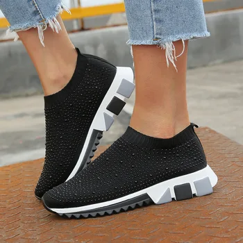SWQZVT Plus Size Women Vulcanize Shoes Summer Autumn Sport Women's Casual Sneakers Shoes Lazy Slip-on Black Ladies Flat Shoes
SWQZVT Plus Size Women Vulcanize Shoes Summer Autumn Sport Women's Casual Sneakers Shoes Lazy Slip-on Black Ladies Flat Shoes
