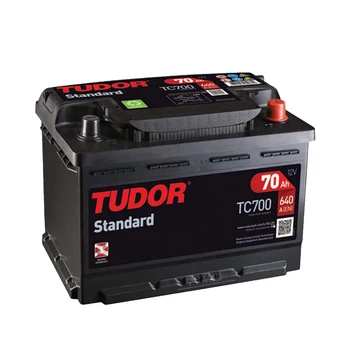 Car's battery bl1703 Tudor-12 V 70Ah 640 A (in)-Positive clockwise-measures: 27,8X17,5X19
Car's battery bl1703 Tudor-12 V 70Ah 640 A (in)-Positive clockwise-measures: 27,8X17,5X19