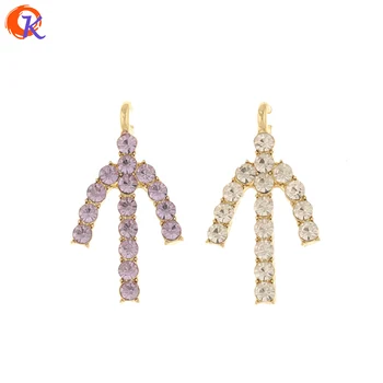 Cordial Design 100Pcs 16*29MM Jewelry Accessories/DIY Making/Charms/Hand Made/Connectors/Earring Findings/Rhinestone Pendant 
Cordial Design 100Pcs 16*29MM Jewelry Accessories/DIY Making/Charms/Hand Made/Connectors/Earring Findings/Rhinestone Pendant