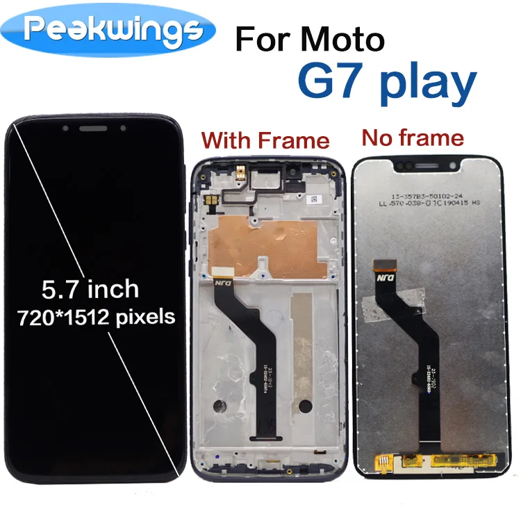 100% Tested LCD For Motorola Moto G7 Play LCD Display With Touch Screen LCD Assembly With Frame For Moto G7 play LCD
100% Tested LCD For Motorola Moto G7 Play LCD Display With Touch Screen LCD Assembly With Frame For Moto G7 play LCD