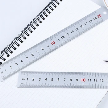 Aluminum alloy Metal Ruler Double Scale 20 CM 8 INCH Drawing Tool Metal Straight Rulers For School Office Stationery Supplies
Aluminum alloy Metal Ruler Double Scale 20 CM 8 INCH Drawing Tool Metal Straight Rulers For School Office Stationery Supplies