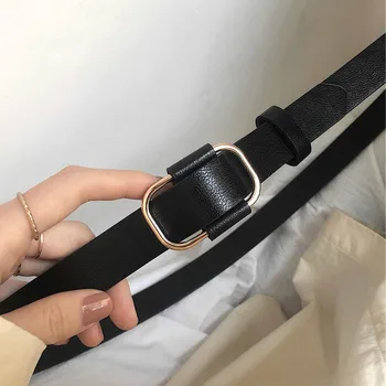Belt Elegant Korean Student Fashion Thin Jeans with Oval Buckle Foreskin Ladies Non-porous Simple Decorative Women's Belt Belts
Belt Elegant Korean Student Fashion Thin Jeans with Oval Buckle Foreskin Ladies Non-porous Simple Decorative Women's Belt Belts