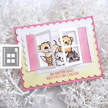 3D Stereo Windows Craft Metal Cutting Frame Templates Scrapbooking Embossing Paper Cards Photo Album Craft Stencils Dies
3D Stereo Windows Craft Metal Cutting Frame Templates Scrapbooking Embossing Paper Cards Photo Album Craft Stencils Dies