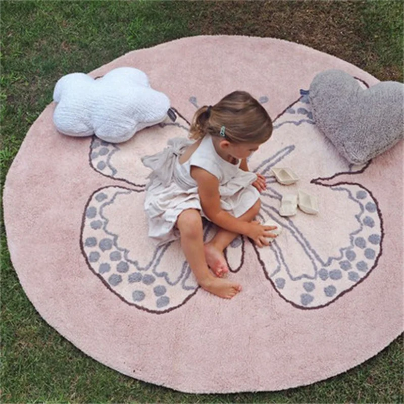 Nordic Butterfly Baby Play Mat Toy Living Room Area Rug Bathroom Doormat Anti-slip Absorbent Floor Mats Bedroom Decor Carpets
Nordic Butterfly Baby Play Mat Toy Living Room Area Rug Bathroom Doormat Anti-slip Absorbent Floor Mats Bedroom Decor Carpets