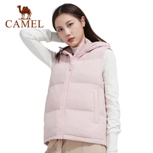 CAMEL Down Jacket Womens 2021 Autumn Winter New Style Short Lightweight Stand-up Collar Down Vest Jackets Outdoor Hiking Clothes
CAMEL Down Jacket Womens 2021 Autumn Winter New Style Short Lightweight Stand-up Collar Down Vest Jackets Outdoor Hiking Clothes