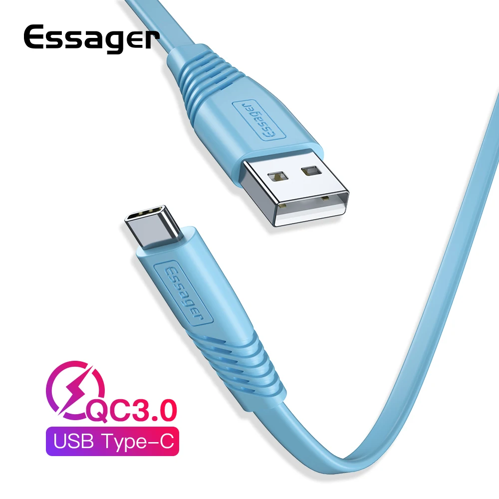 Essager USB Type C Cable For Samsung Huawei Oneplus Redmi 2.4A Fast Charging USB-C Type-c Mobile Phone Cable Data Charger Cord
Essager USB Type C Cable For Samsung Huawei Oneplus Redmi 2.4A Fast Charging USB-C Type-c Mobile Phone Cable Data Charger Cord