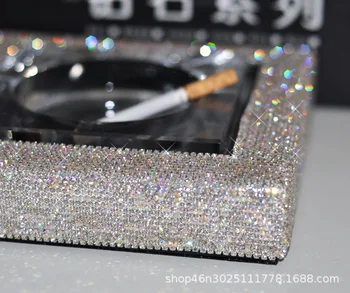 Luxury Diamond Set Crystal Glass Ashtray European Style Creative Fashion Living Room Hotel Office Large Size Ashtray
Luxury Diamond Set Crystal Glass Ashtray European Style Creative Fashion Living Room Hotel Office Large Size Ashtray