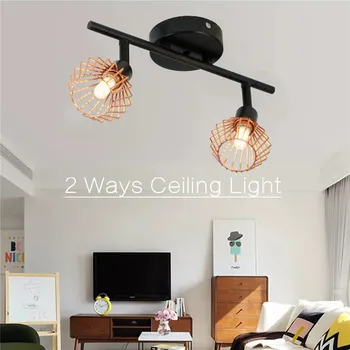 Adjustable 2-Way Ceiling light Nordic Ceiling Lights Loft G9 Cage Room Lights Creative Ceiling Light Lamps For Home Decor
Adjustable 2-Way Ceiling light Nordic Ceiling Lights Loft G9 Cage Room Lights Creative Ceiling Light Lamps For Home Decor
