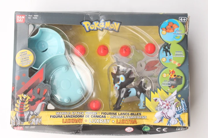TAKARA TOMY Pokemon Action Figure Luxray MC Small Electric Lion Kitten Strange Luck Cat Spot Model Toy
TAKARA TOMY Pokemon Action Figure Luxray MC Small Electric Lion Kitten Strange Luck Cat Spot Model Toy