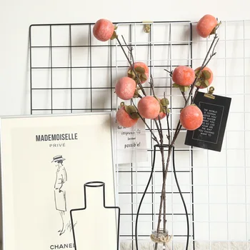 Simulation Persimmon Branch Fake Plants Artificial Persimmon Fruit Branches Flower Home Furnishing Decoration Wall Decor Flowers 
Simulation Persimmon Branch Fake Plants Artificial Persimmon Fruit Branches Flower Home Furnishing Decoration Wall Decor Flowers