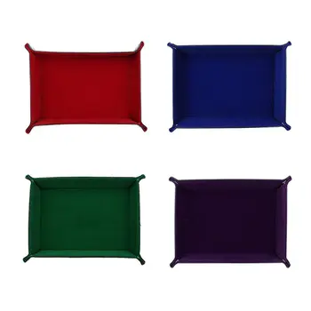 Dice Tray organizador Portable trays decorative Folding Dice Rolling Tray for use as Game Dice Tray rangement organizer
Dice Tray organizador Portable trays decorative Folding Dice Rolling Tray for use as Game Dice Tray rangement organizer