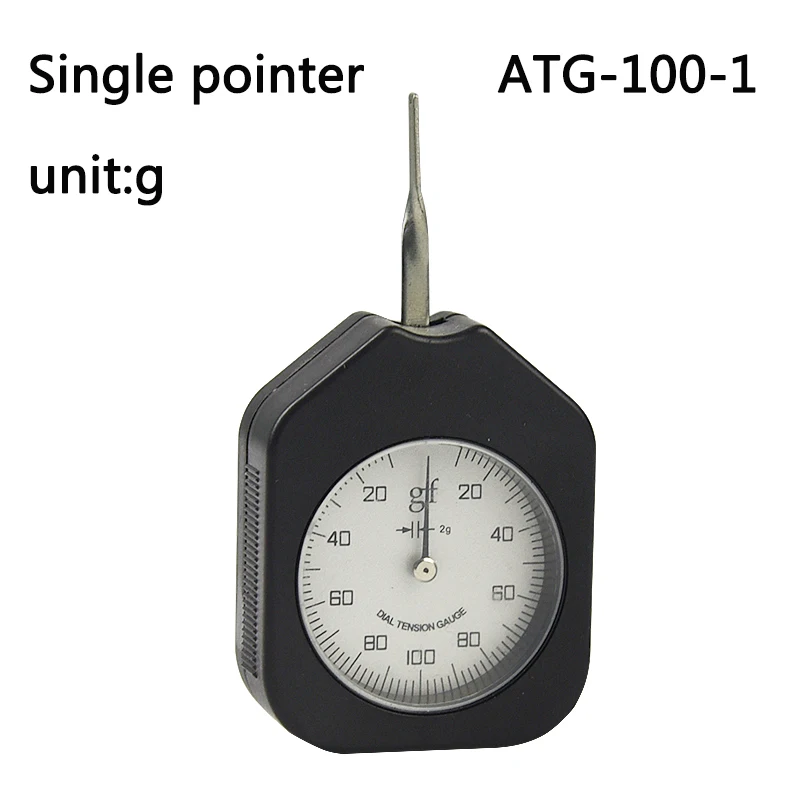 Фото 100G циферблатный Натяжной измеритель аналоговый напряжения одиночная | Приборы для измерения силы (4001040751510)
