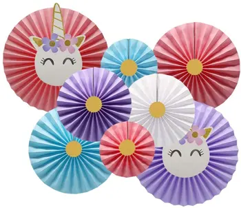 8Pcs Hanging Paper Fan Kit for Unicorn Party Decorations Bachelorette Macaron Baby Shower Gender Reveal Bridal Birthday Party
8Pcs Hanging Paper Fan Kit for Unicorn Party Decorations Bachelorette Macaron Baby Shower Gender Reveal Bridal Birthday Party