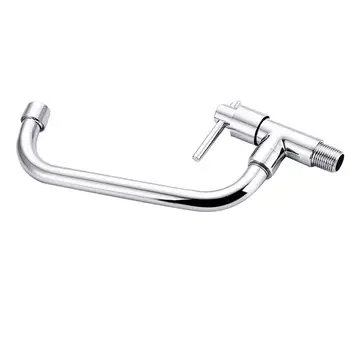 Kitchen Faucet Single Cold Tap Wall-In Faucet Kitchen Bathroom Faucet Universal Rotatable Water Tap Kitchen Faucets For Home
Kitchen Faucet Single Cold Tap Wall-In Faucet Kitchen Bathroom Faucet Universal Rotatable Water Tap Kitchen Faucets For Home