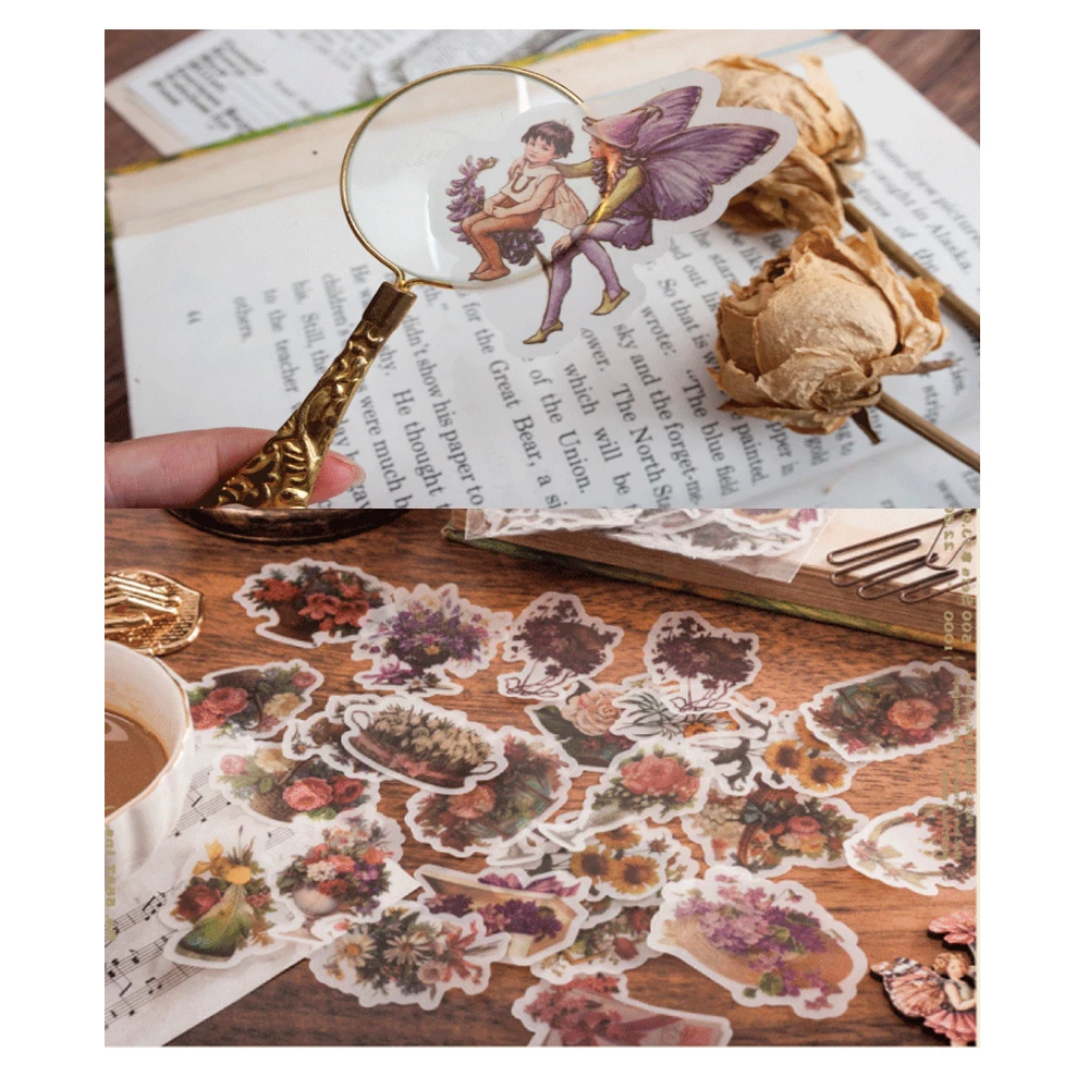 50PCs/Pack Retro Victorian Renaissance Series Paper Stickers Diary Label kawaii Angel Birds Flowers Printing Masking Stickers
50PCs/Pack Retro Victorian Renaissance Series Paper Stickers Diary Label kawaii Angel Birds Flowers Printing Masking Stickers