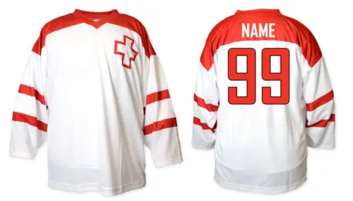 Team Switzerland red white Retro Throwback Hockey Jersey Embroidery Stitched Customize any number and name Jerseys
Team Switzerland red white Retro Throwback Hockey Jersey Embroidery Stitched Customize any number and name Jerseys