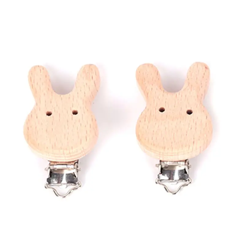 5Pcs Natural Beech Wood Animal Pacifier Clip Baby Teether Safety Clasp Accessory T5EC
5Pcs Natural Beech Wood Animal Pacifier Clip Baby Teether Safety Clasp Accessory T5EC